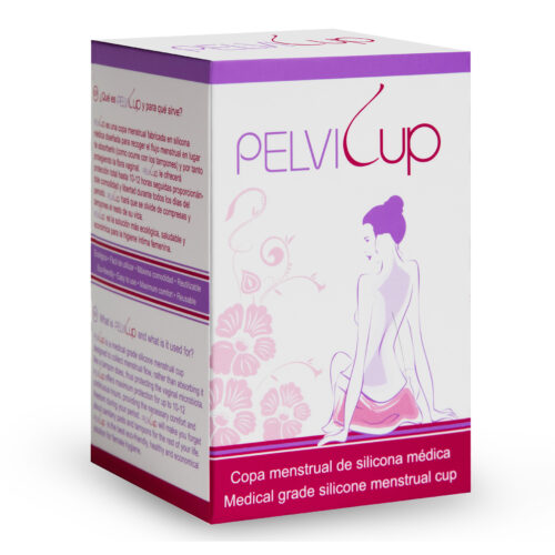 copa menstrual silicona médica caja